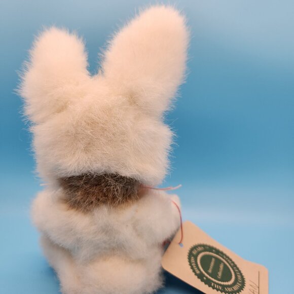 Vintage Boyd's Bear Archive Collection "Chan" Brown Stuffed 8" Animal Bunny Suit - Picture 5 of 7